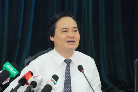 Bộ trưởng Phùng Xuân Nhạ. (Ảnh: CTV/Vietnam+)