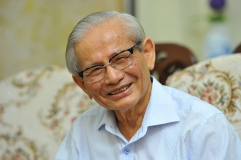 Nhà sử học, nhà giáo nhân dân Phan Huy Lê. (Ảnh: TTXVN)