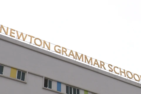 Trường Newton chính thức trở thành thành viên của Tổ chức giáo dục Hoa Kỳ. (Ảnh: PV/Vietnam+)