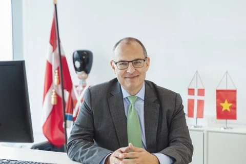 Đại sứ Đan Mạch Kim Højlund Christensen. (Ảnh: Đại sứ quán Đan Mạch)