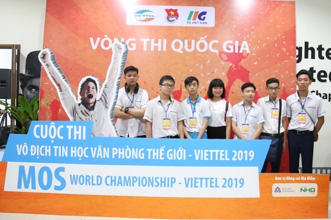 Cuộc thi Vô địch tin học văn phòng thế giới-Viettel 2019 đã chính thức được khai mạc sáng nay, ngày 24/3. (Ảnh: PV/Vietnam+)