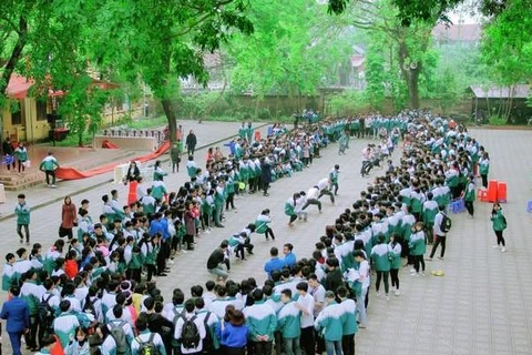 Trường Trung học phổ thông Phong Châu. (Ảnh: http://thptphongchau.phutho.edu.vn)