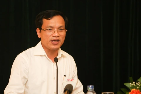 Ông Mai Văn Trinh, Cục trưởng Cục Quản lý chất lượng, Bộ Giáo dục và Đào tạo. (Ảnh: Thanh Tùng/Vietnam+)