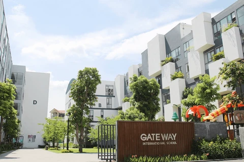 Trường phổ thông liên cấp quốc tế Gateway, quận Cầu Giấy, Hà Nội. (Ảnh: gateway.edu)