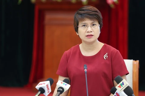 Bà Nguyễn Thu Thủy, Vụ trưởng Vụ Giáo dục Đại học, Bộ Giáo dục và Đào tạo. (Ảnh: Bộ GD-ĐT)