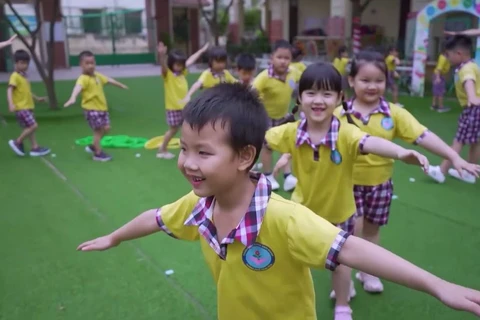 Chương trình nhằm nâng cao chất lượng giáo dục thể chất ở các nhà trường. (Ảnh minh họa: CTV/Vietnam+) 