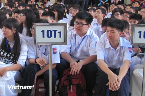 Bộ Giáo dục và Đào tạo khuyến khích các trường tổ chức lớp riêng theo môn lựa chọn. (Ảnh: PV/Vietnam+)