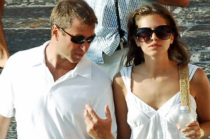 Dasha Zhukova và tỷ phú Roman Abramovich 