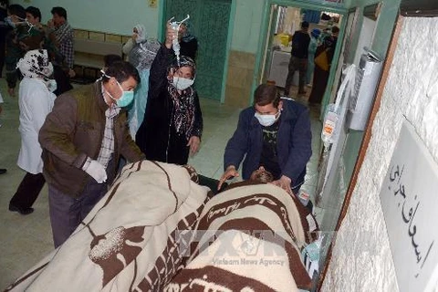 Các nạn nhân của một vụ tấn công hóa học ở Syria (Nguồn: AFP/TTXVN)