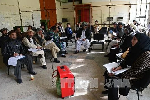 Hội đồng Trưởng lão Afghanistan thảo luận về Hiệp định An ninh với Mỹ (Nguồn: TTXVN)