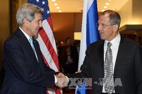 Ngoại trưởng Nga nói ông có khả năng sẽ hội đàm với người đồng cấp Mỹ John Kerry trong tuần này (Nguồn: AFP/TTXVN)