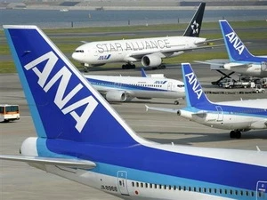 Các chuyến bay khứ hồi hàng ngày từ sân bay Haneda ở Tokyo tới Hà Nội sẽ đi vào hoạt động từ ngày 30/3/2014 (Nguồn: AFP)