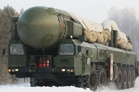 Tên lửa RT-2PM Topol của Nga (Nguồn: RT)