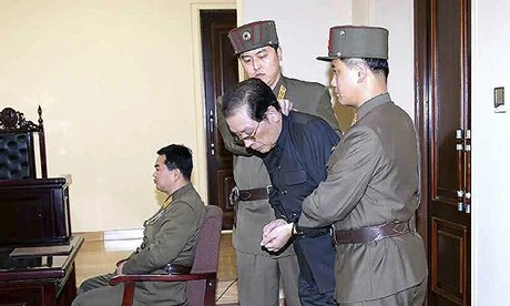 Ông Jang Song-Thaek bị xử tử sau phiên tòa quân sự ở Bình Nhưỡng ngày 12/12 (Nguồn: Yonhap/TTXVN)