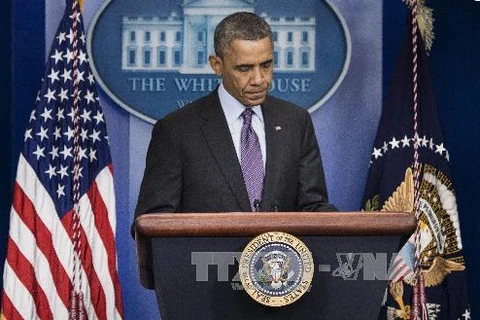 Uy tín của Tổng thống Mỹ Obama giảm mạnh (Nguồn: TTXVN)