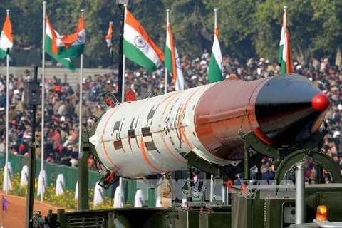 Tên lửa Agni-IV của Ấn Độ (Nguồn: TTXVN)