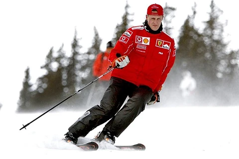 Huyền thoại đua xe F1 Schumacher bị tai nạn trượt tuyết