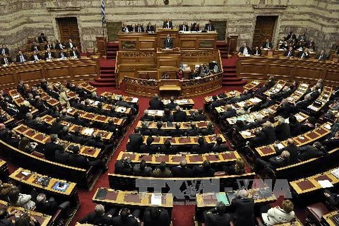 Quốc hội Hy Lạp thông qua gói ngân sách khắc khổ (Nguồn: TTXVN)