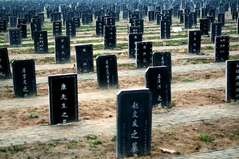 Một nghĩa trang tại Trung Quốc (Nguồn: AFP)