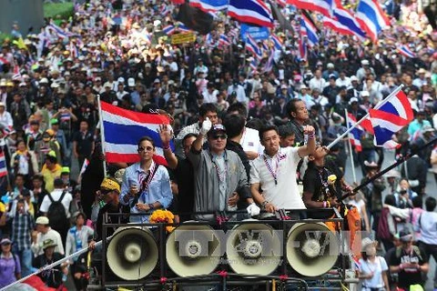 Phe đối lập Thái Lan lại kêu gọi biểu tình vào đầu năm mới (Nguồn: AFP/TTXVN)