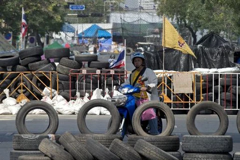 Người biểu tình Thái xuống đường khởi động "chiếm Bangkok"