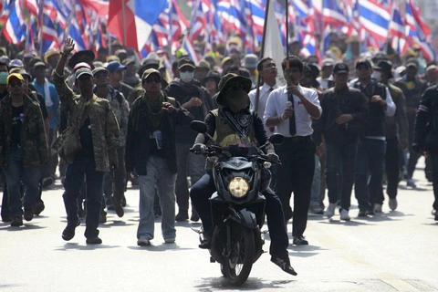 Một thủ lĩnh biểu tình Thái Lan bị bắn chết ở Bangkok