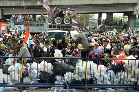 Thái Lan: Xả súng vào đám đông biểu tình, 35 người bị thương 
