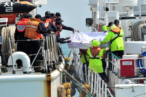 Những diễn biến chính của vụ chìm phà SEWOL tại Hàn Quốc