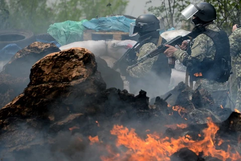 Ukraine: Chiến sự tại Slavyansk đã diễn ra như thế nào?