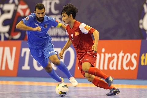 Hạ Kuwait, Futsal Việt Nam hiên ngang vào tứ kết giải châu Á