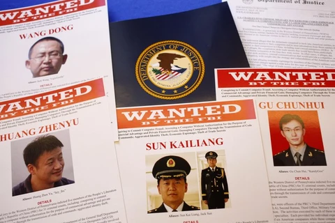 Mỹ cáo buộc 5 quan chức quân đội Trung Quốc do thám mạng