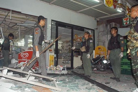 Đánh bom hàng loạt ở miền Nam Thái Lan, 60 người thương vong