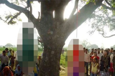 Ấn Độ lại chấn động vì vụ 2 thiếu nữ bị hiếp dâm rồi treo lên cây