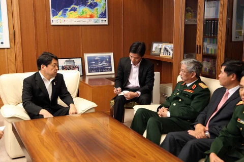 Thượng tướng Nguyễn Chí Vịnh cảm ơn Nhật Bản ủng hộ về Biển Đông