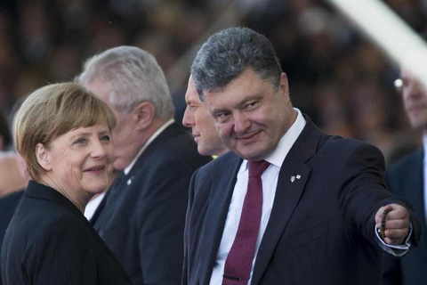 Ông Petro Poroshenko tuyên thệ nhậm chức Tổng thống Ukraine