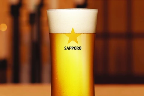 Sản phẩm bia tươi của Sapporo (Nguồn: Vietnam+)