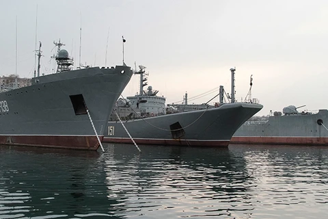 Hải quân Nga bắt đầu tập trận với quy mô lớn ở Biển Đen 