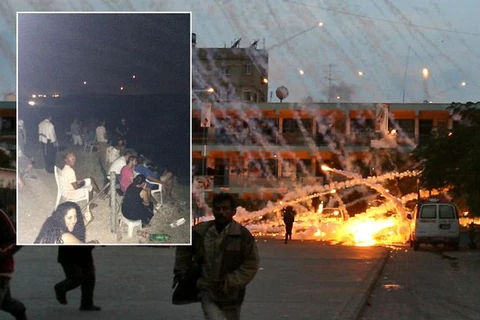 Hình ảnh người Israel cười khi xem pháo kích Palestine gây phẫn nộ
