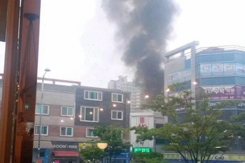 Hàn Quốc: Trực thăng rơi xuống khu dân cư, 5 người thiệt mạng