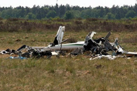 Video máy bay rơi ở Hy Lạp khiến hai người thiệt mạng