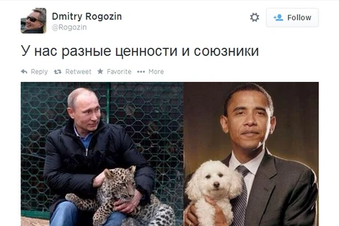 Phó Thủ tướng Nga có ý chê Obama không mạnh mẽ bằng Putin