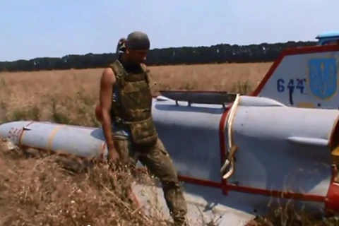 Lực lượng ly khai bắn hạ một UAV Tu-143 của quân đội Ukraine