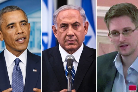 Snowden: Mỹ "chống lưng" cho các vụ tấn công của Israel ở Gaza 
