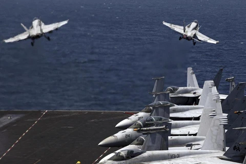 Máy bay Mỹ tấn công đoàn xe IS, Obama ủng hộ ông al-Abadi