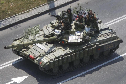 Ukraine tố Nga tập trung 45.000 quân tại biên giới chung 
