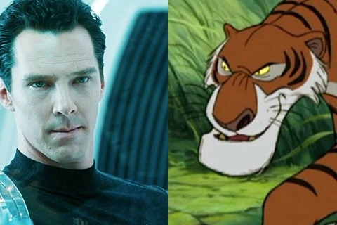 Cumberbatch sẽ lồng tiếng cho nhân vật hổ trong "Jungle Book"