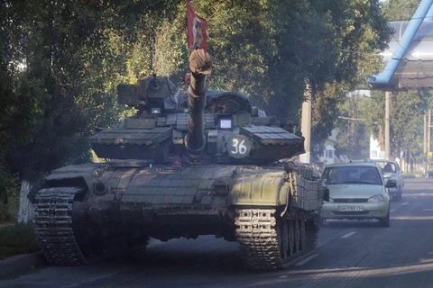 "Biên phòng Ukraine đụng độ với đoàn xe quân sự từ Nga"
