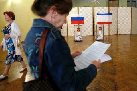 Mỹ không công nhận cuộc bầu cử địa phương ở Crimea 