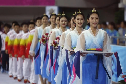 "Cuộc chiến sắc đẹp" giữa Hàn Quốc và Triều Tiên ở ASIAD