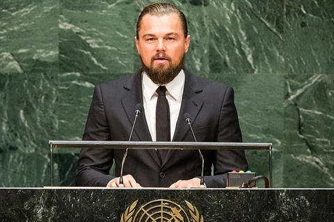 DiCaprio phát biểu về biến đổi khí hậu tại Hội nghị thượng đỉnh LHQ